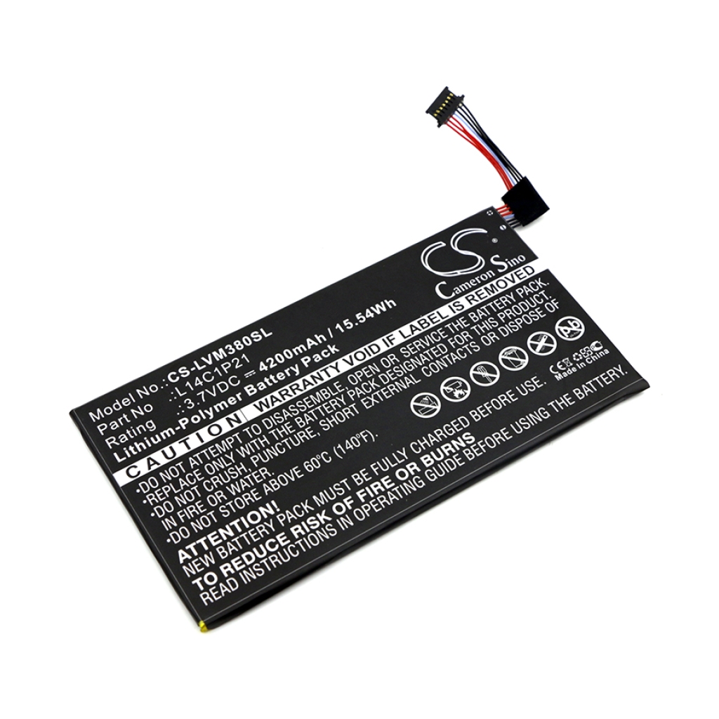 Batería de la tableta Lenovo CS-LVM380SL