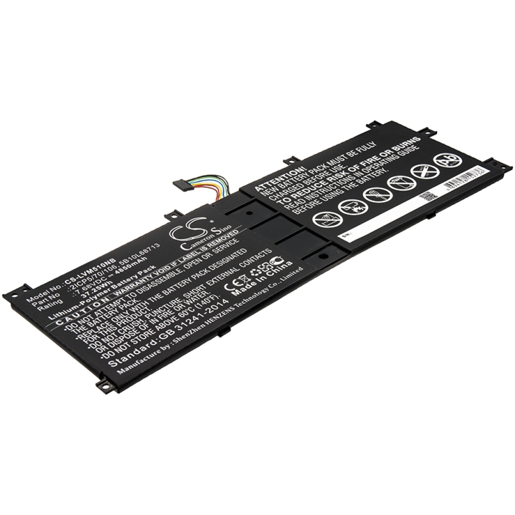 Batería para portátil Lenovo CS-LVM510NB