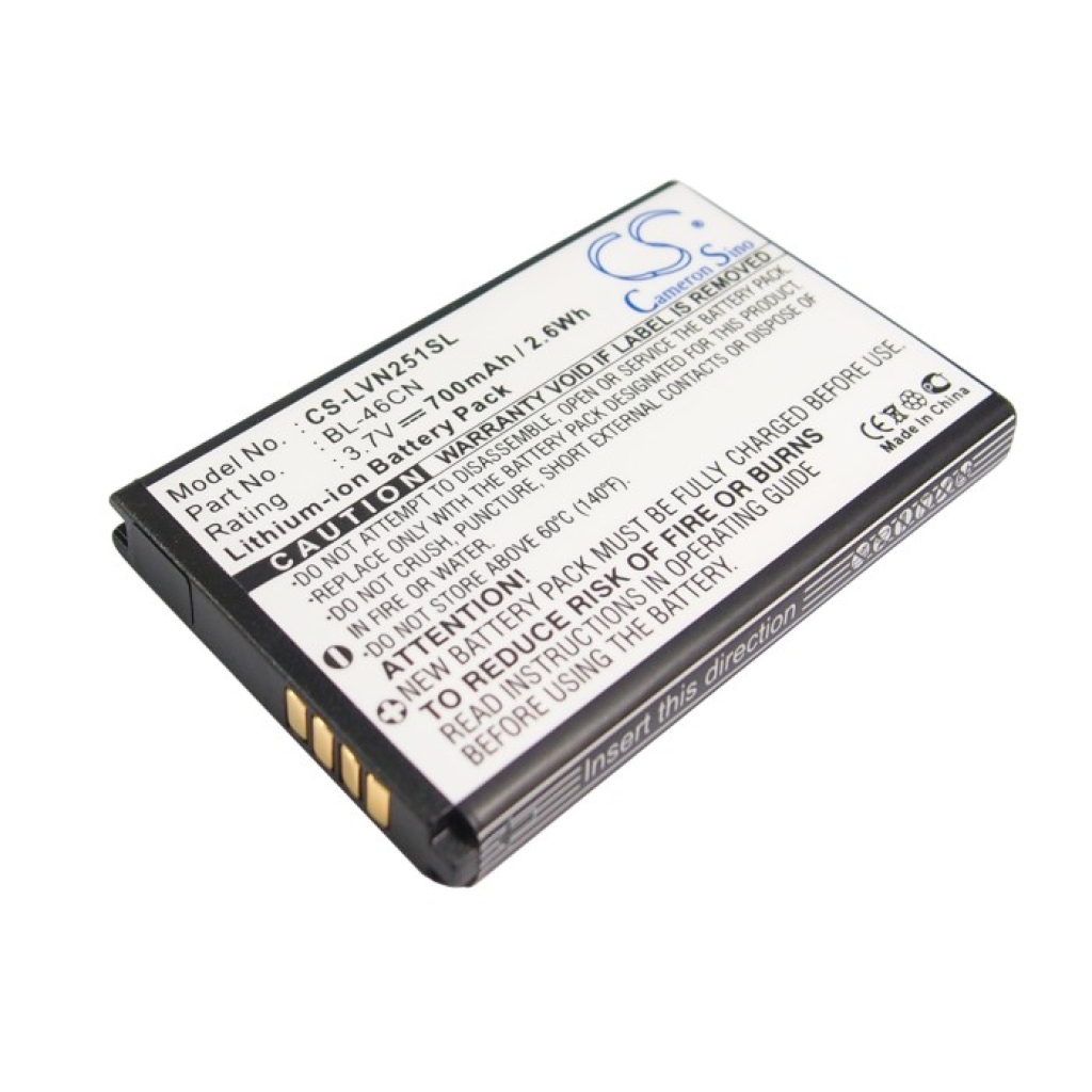 Batería del teléfono móvil LG Cosmos 3