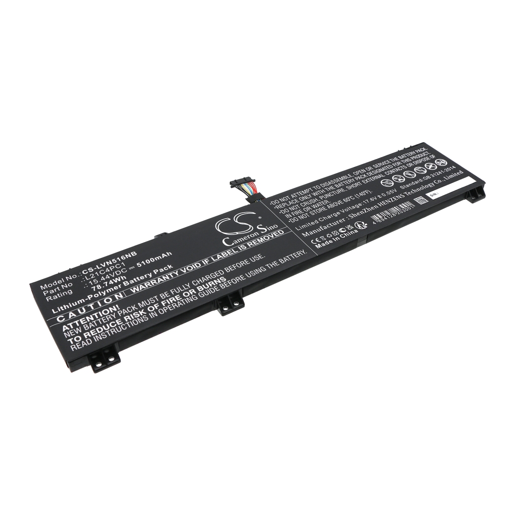 Batería para portátil Lenovo CS-LVN516NB