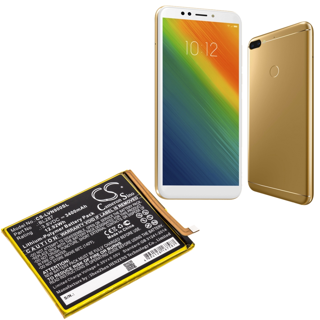 Batería del teléfono móvil Lenovo CS-LVN900SL