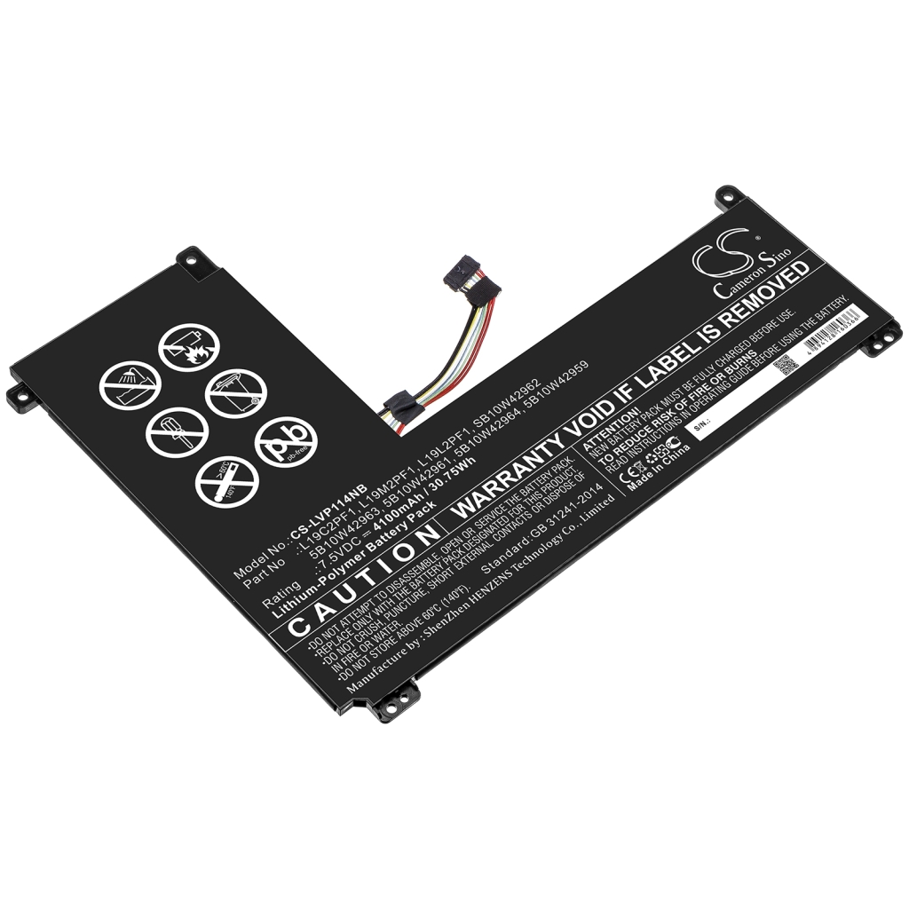 Batería para portátil Lenovo CS-LVP114NB