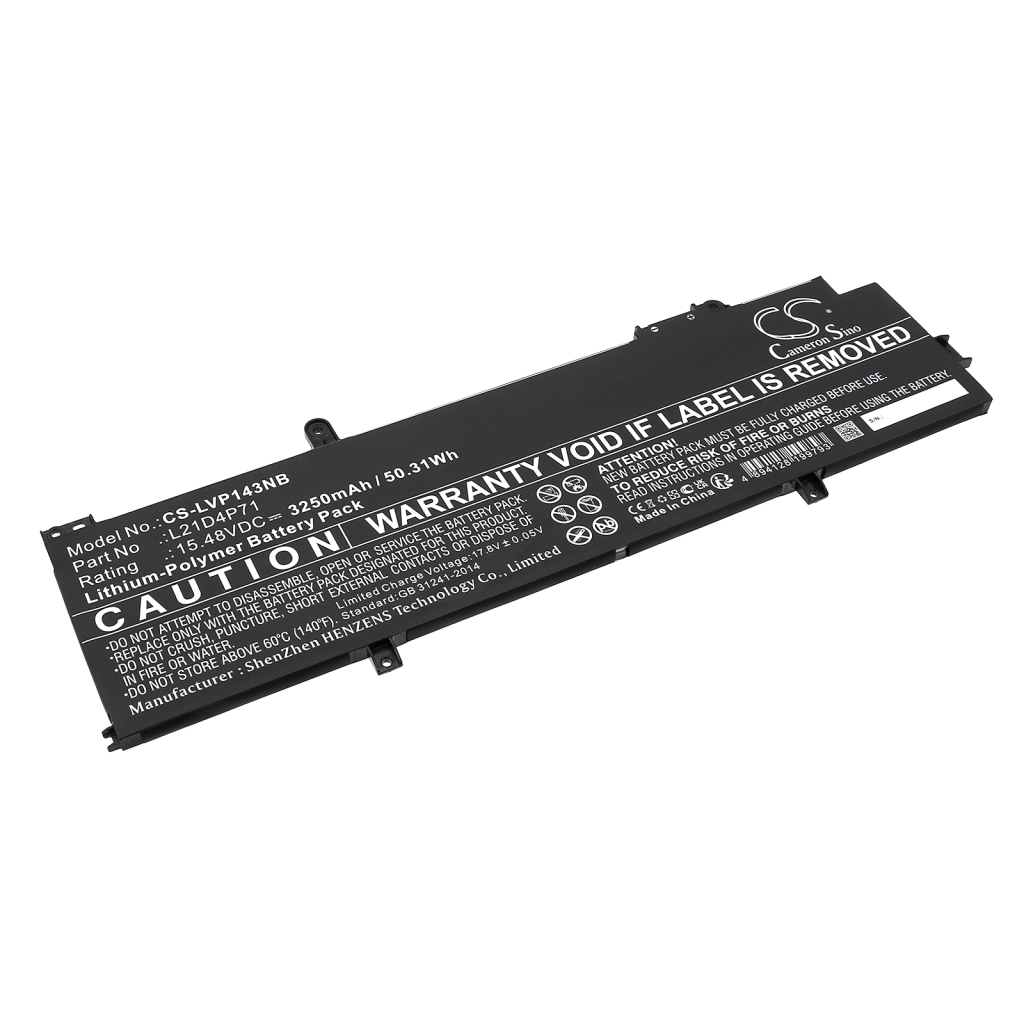 Batería para portátil Lenovo CS-LVP143NB