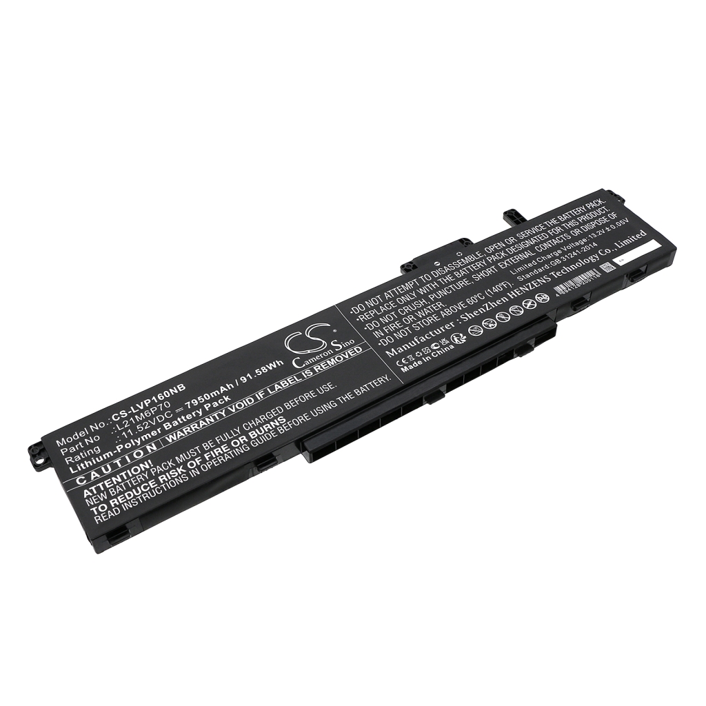 Batería para portátil Lenovo CS-LVP160NB