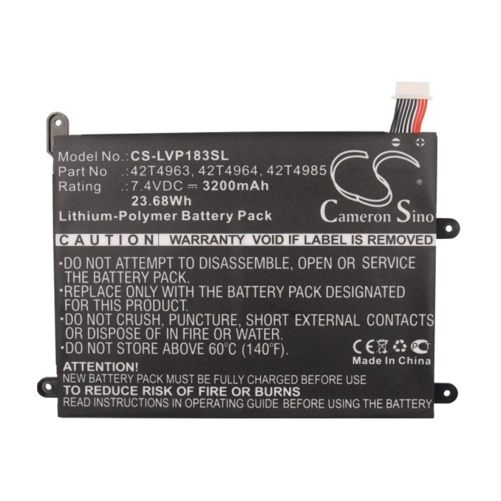 Batería de la tableta Lenovo CS-LVP183SL