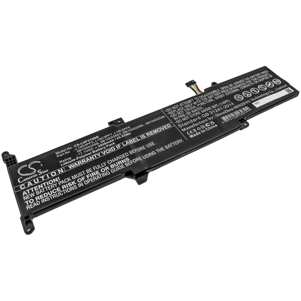 Batería para portátil Lenovo CS-LVP315NB