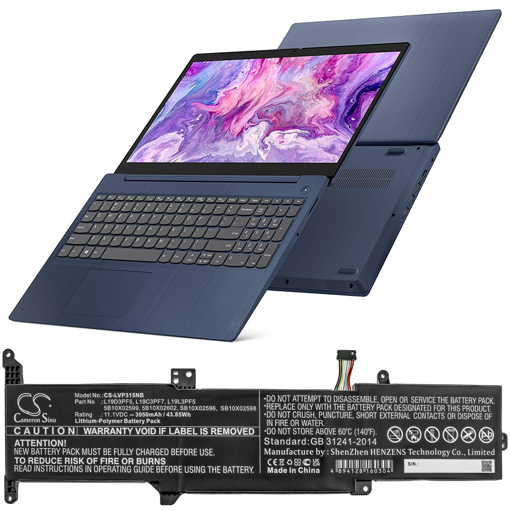 Batería para portátil Lenovo CS-LVP315NB