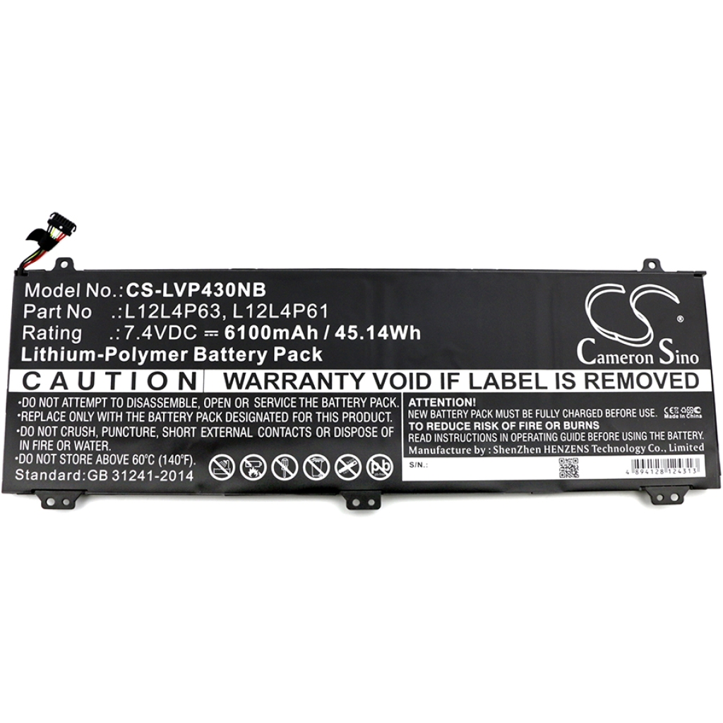 Batería para portátil Lenovo IdeaPad U330t