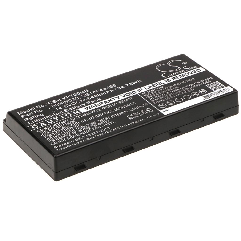 Batería para portátil Lenovo CS-LVP700NB