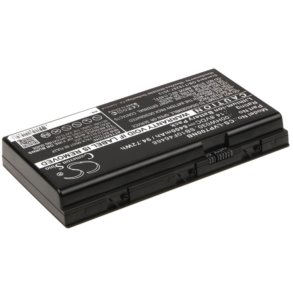 Batería para portátil Lenovo CS-LVP700NB