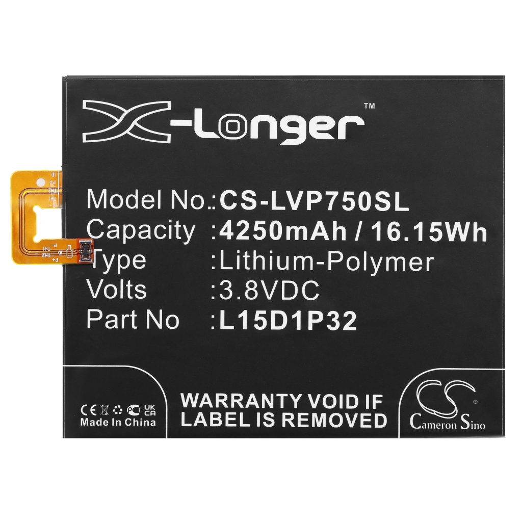 Batería del teléfono móvil Lenovo PB1-750N