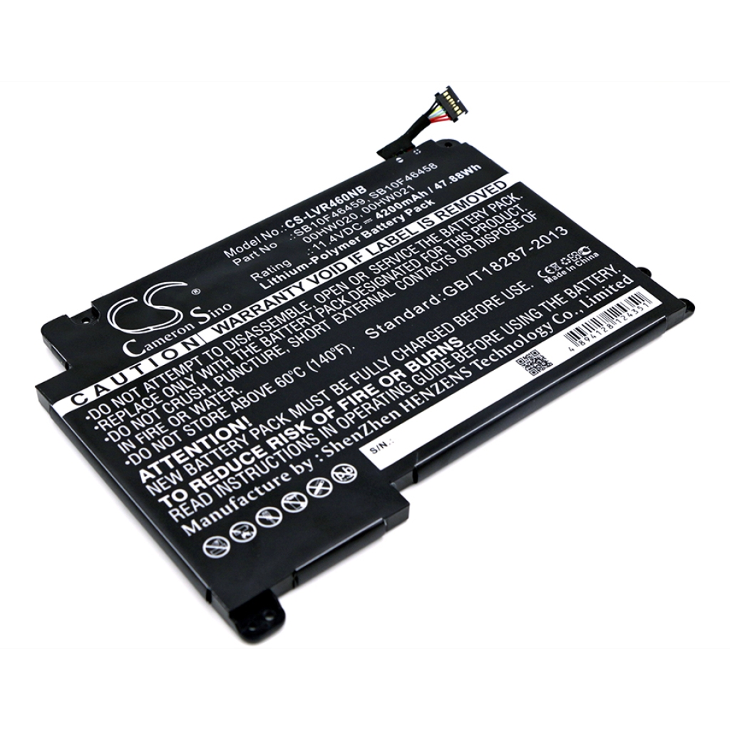 Batería para portátil Lenovo CS-LVR460NB