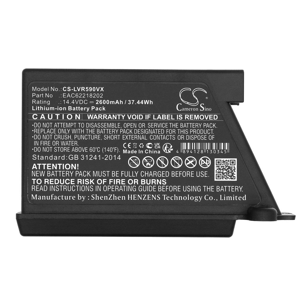 Batería de vacío Lg HomBot VR5940LR