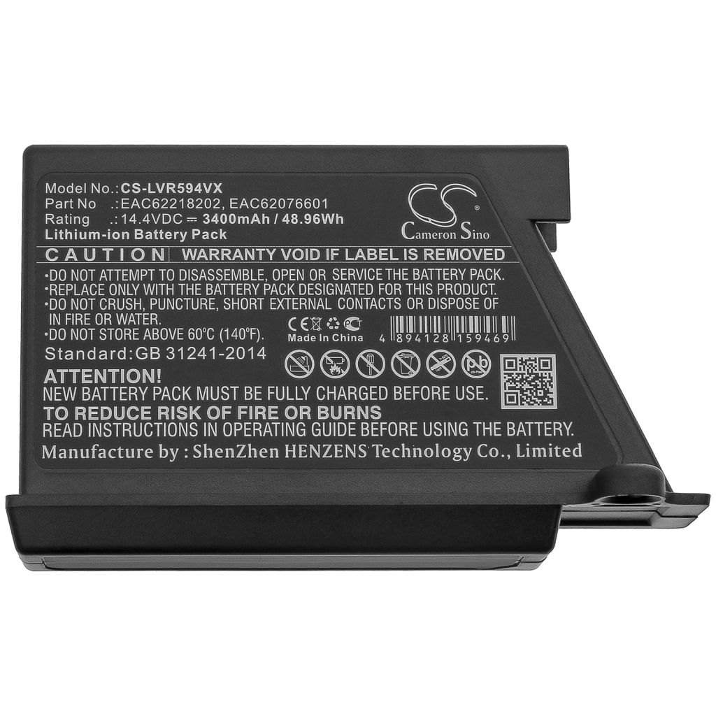 Batería de vacío Lg HomBot VR6170LVM