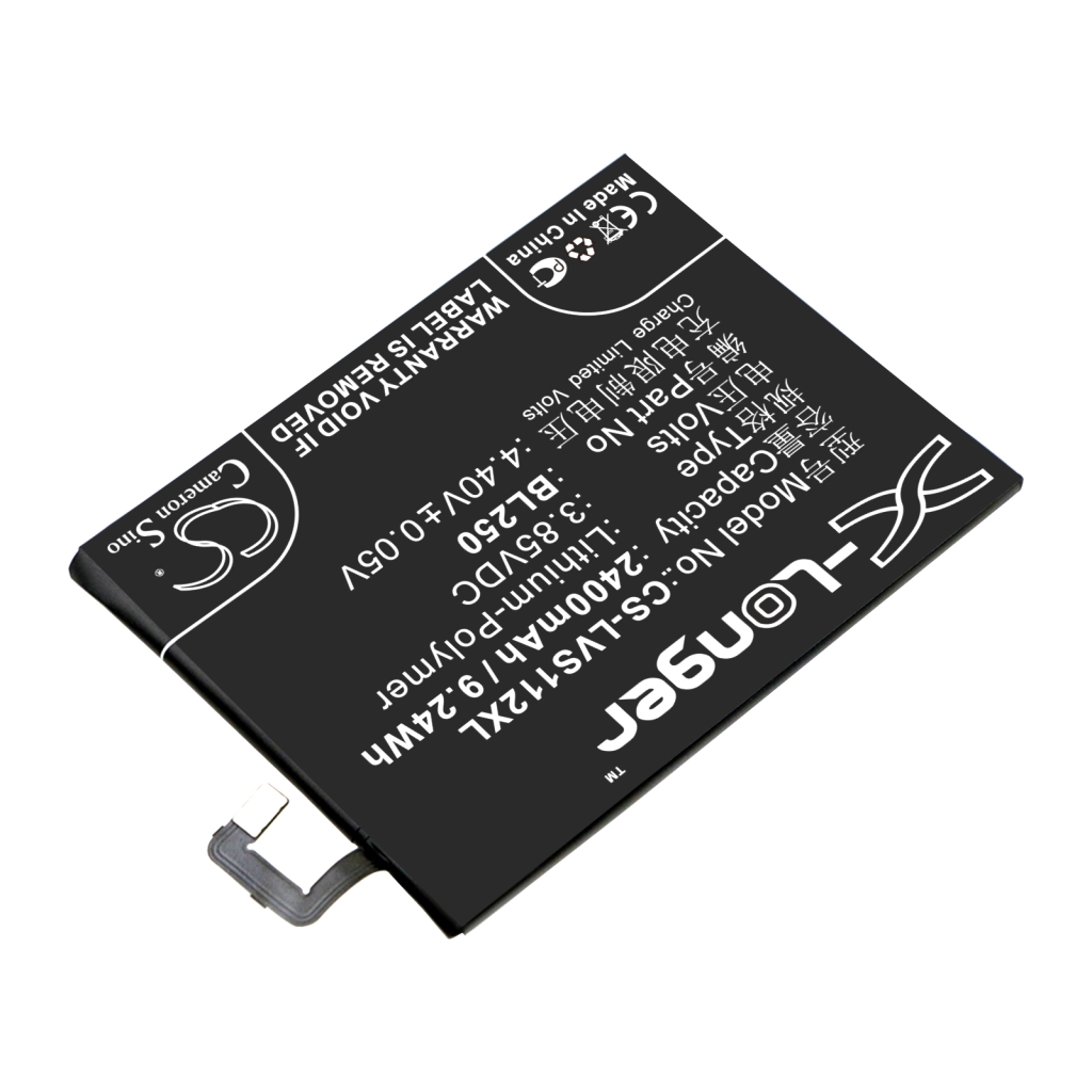 Batería del teléfono móvil Lenovo CS-LVS112XL