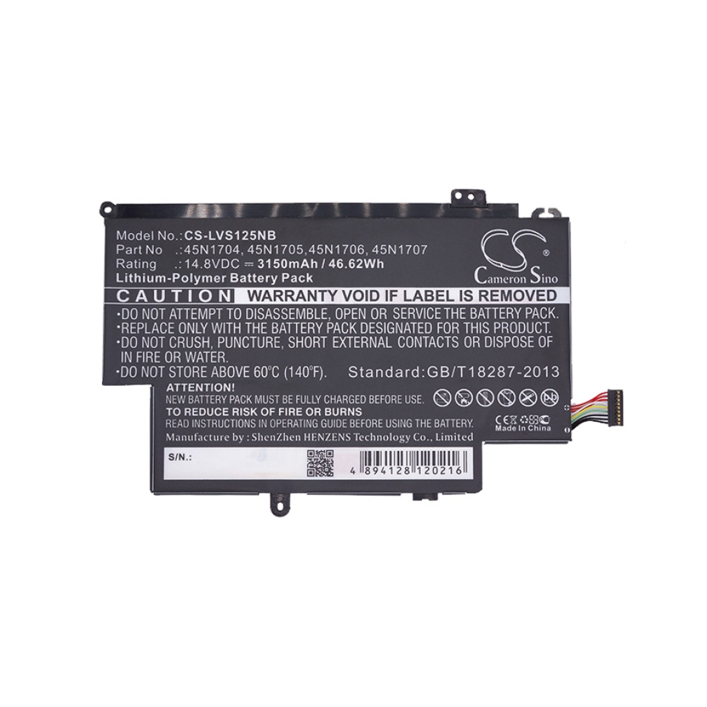 Batería para portátil Lenovo CS-LVS125NB