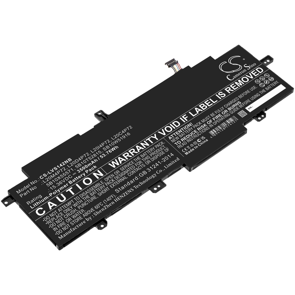 Batería para portátil Lenovo CS-LVS142NB