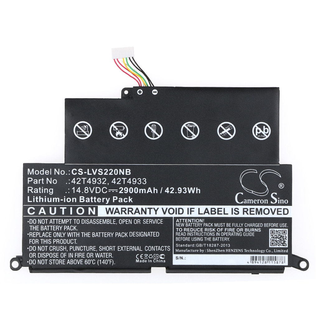 Batería para portátil Lenovo CS-LVS220NB