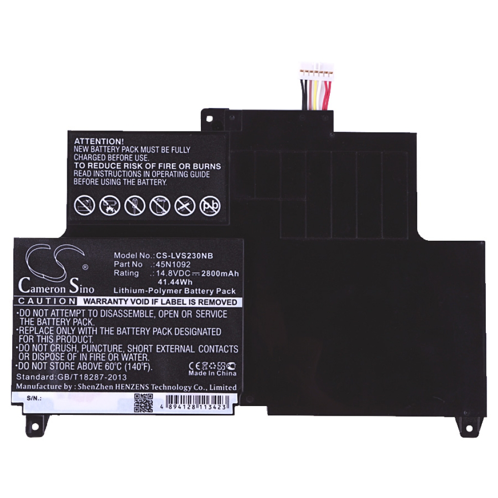Batería para portátil Lenovo CS-LVS230NB