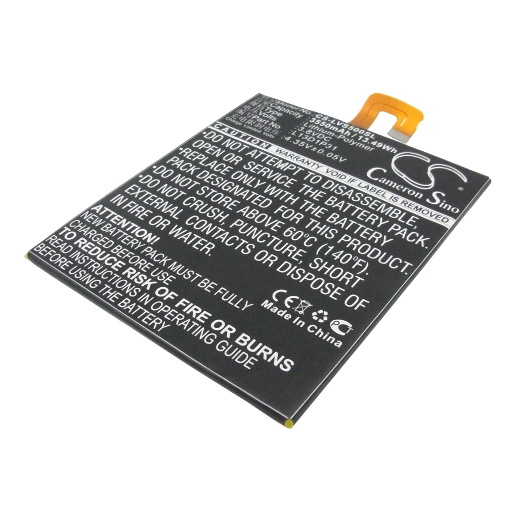 Batería de la tableta Lenovo CS-LVS500SL