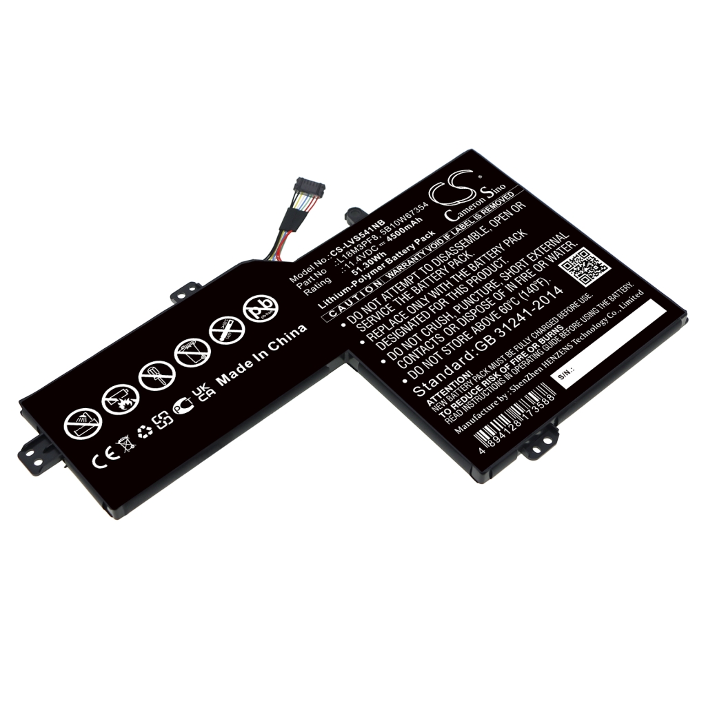 Batería para portátil Lenovo CS-LVS541NB