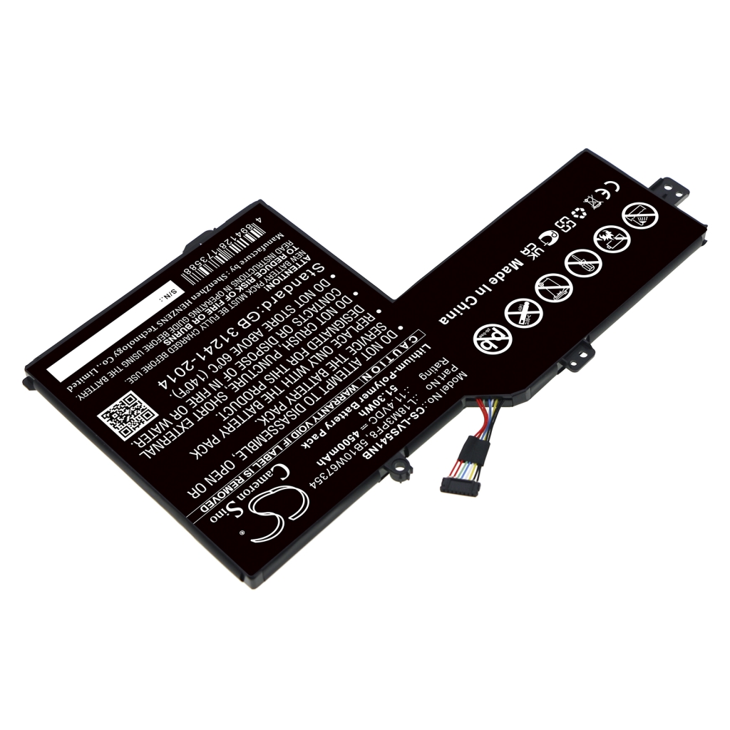 Batería para portátil Lenovo CS-LVS541NB