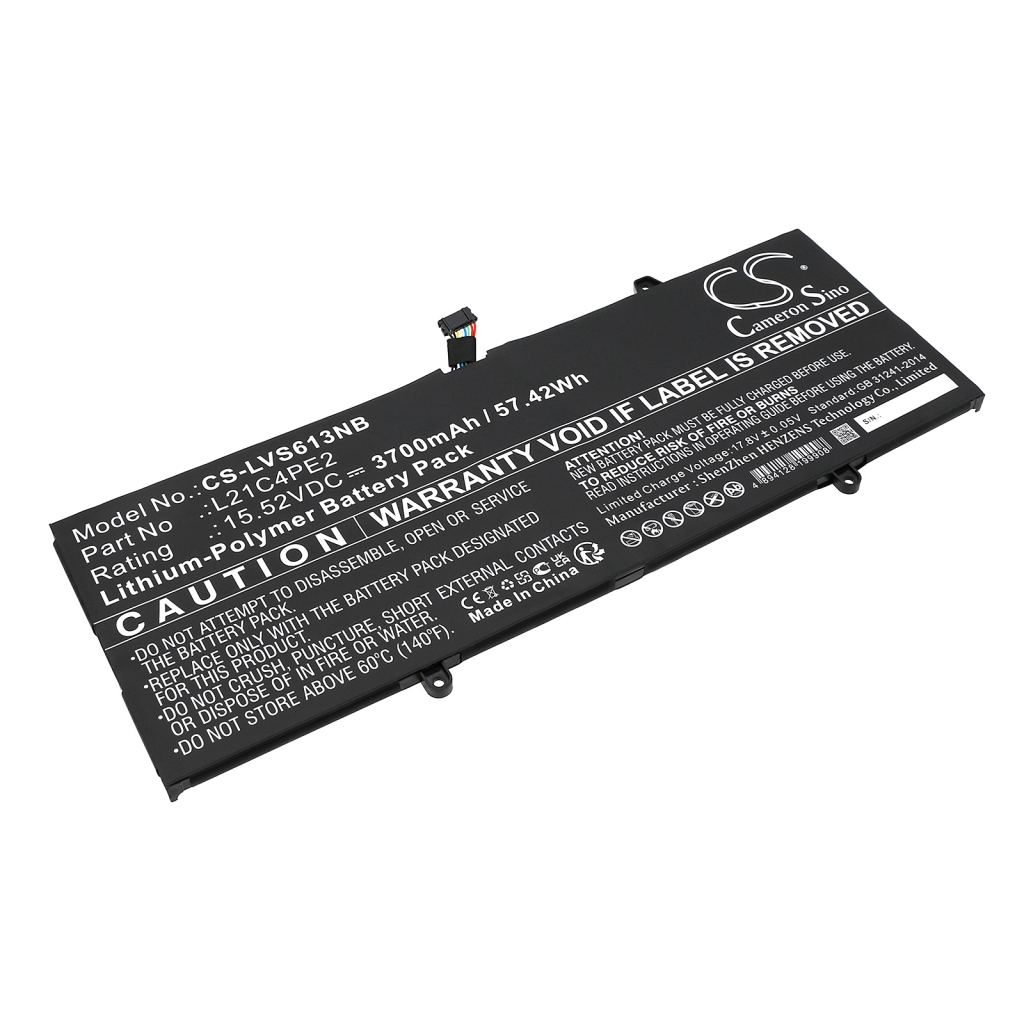 Batería para portátil Lenovo CS-LVS613NB