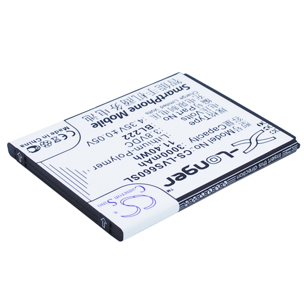 Batería del teléfono móvil Lenovo CS-LVS660SL