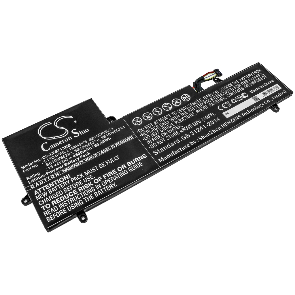 Batería para portátil Lenovo CS-LVS713NB