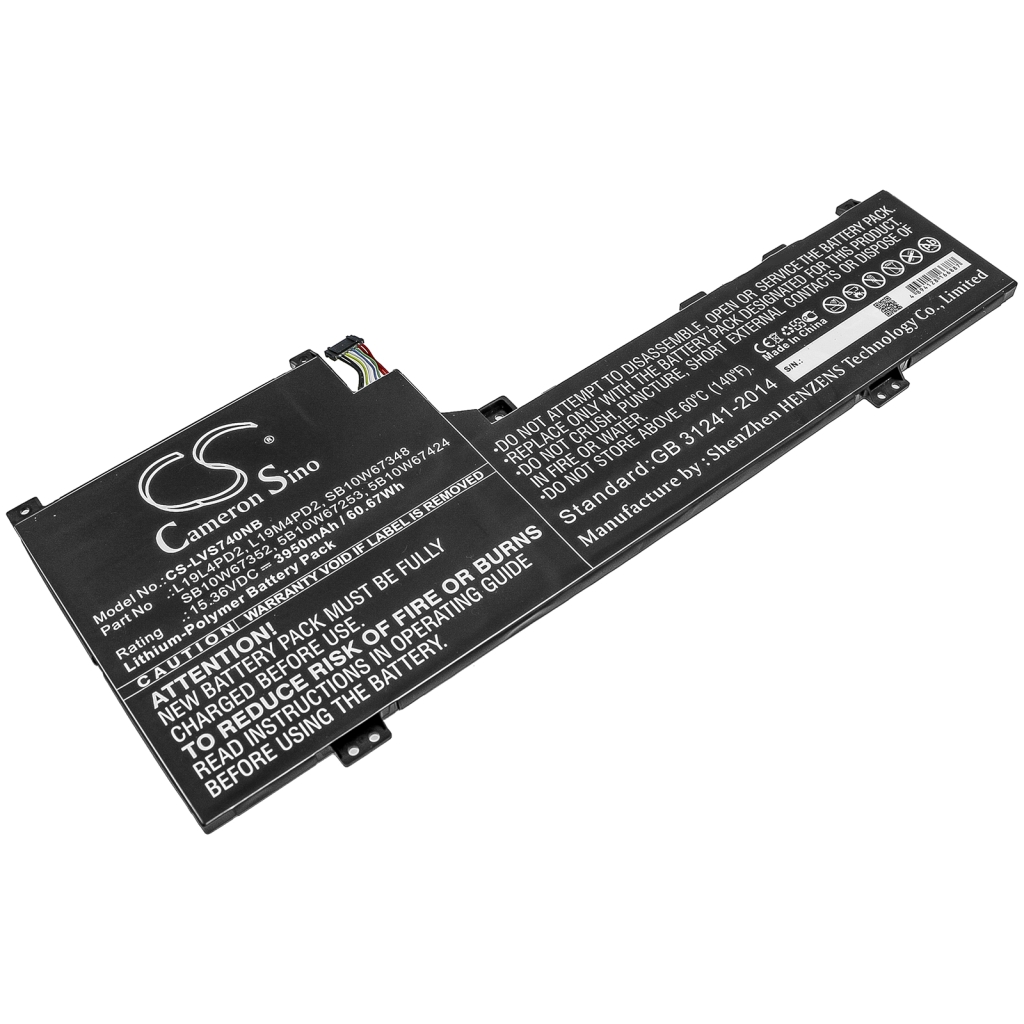 Batería para portátil Lenovo CS-LVS740NB
