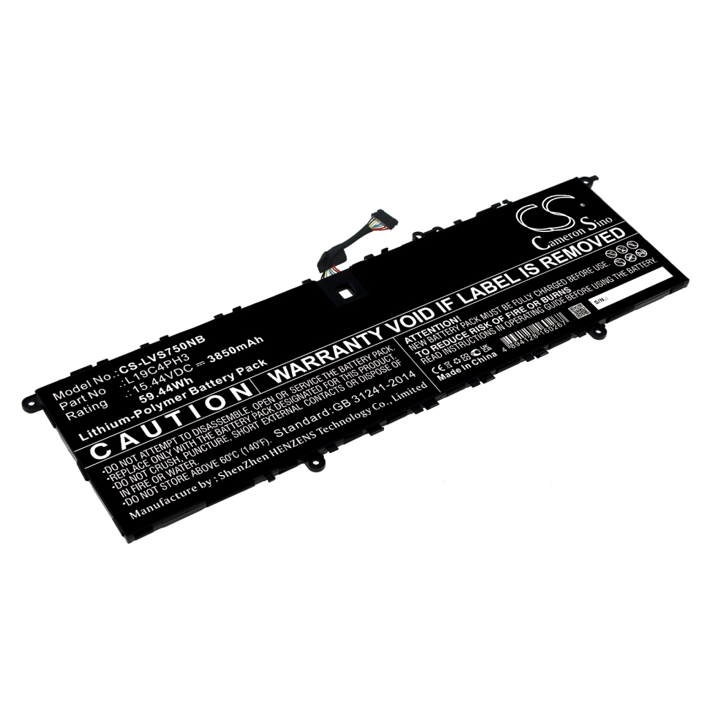 Batería para portátil Lenovo CS-LVS750NB