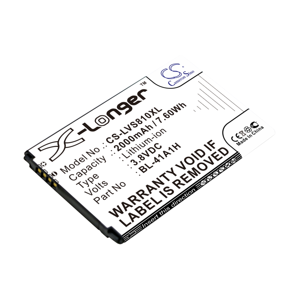Batería del teléfono móvil LG LGLS660AVB