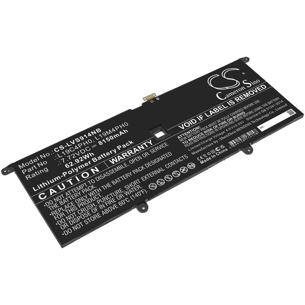 Batería para portátil Lenovo CS-LVS914NB