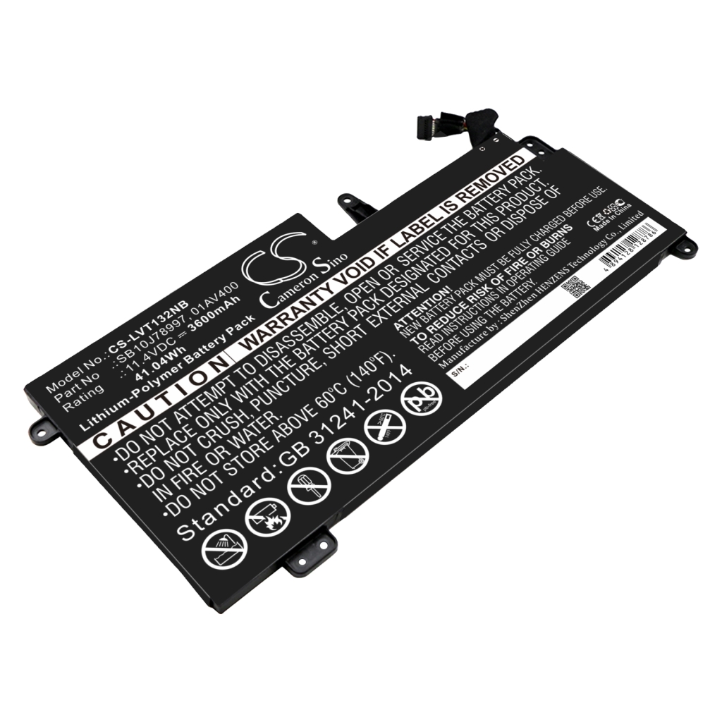 Batería para portátil Lenovo Thinkpad 13