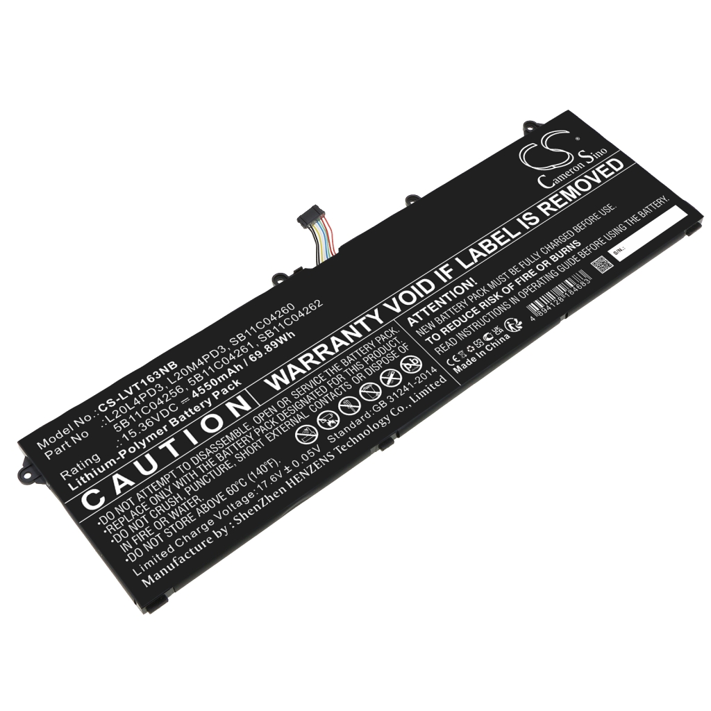 Batería para portátil Lenovo CS-LVT163NB