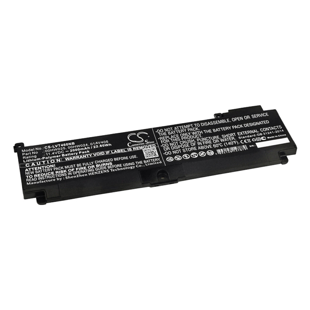 Batería para portátil Lenovo ThinkPad T460s(20F9A02PCD)
