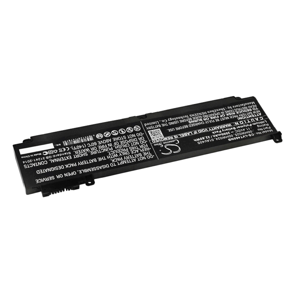 Batería para portátil Lenovo ThinkPad T460s(20F9A02PCD)