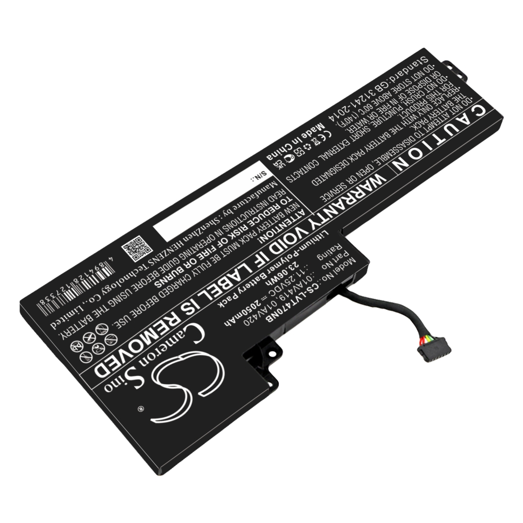 Batería para portátil Lenovo ThinkPad T480(20L5001YCD)