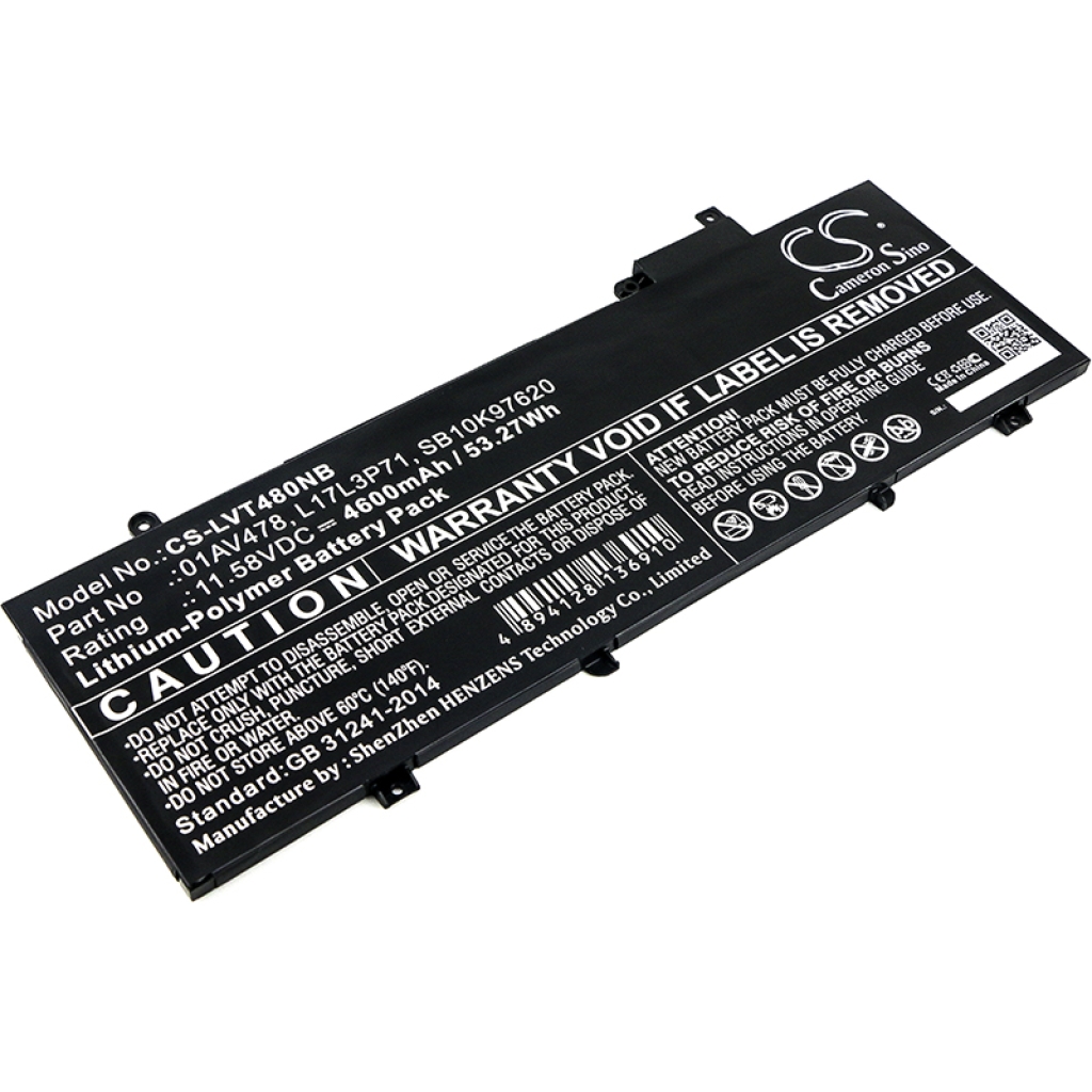 Batería para portátil Lenovo CS-LVT480NB