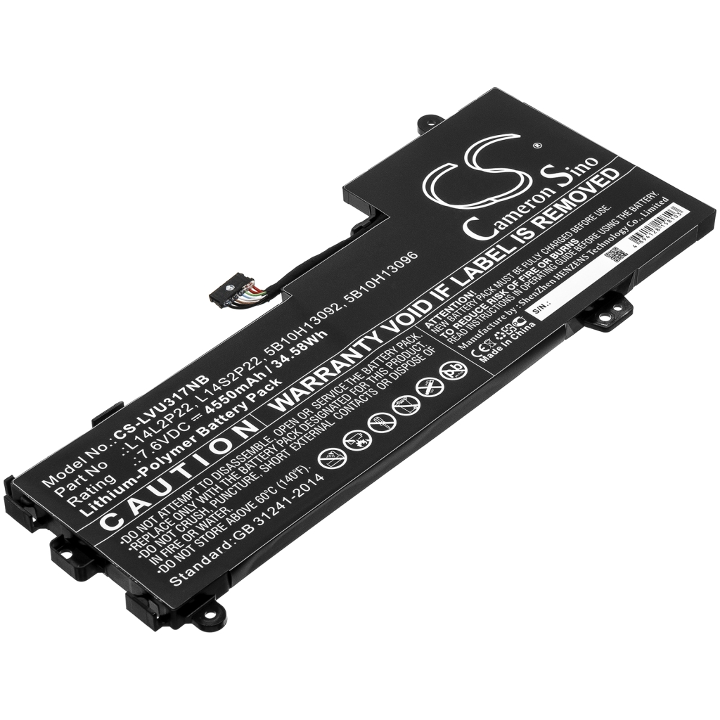 Batería para portátil Lenovo IdeaPad 510S-13IKB