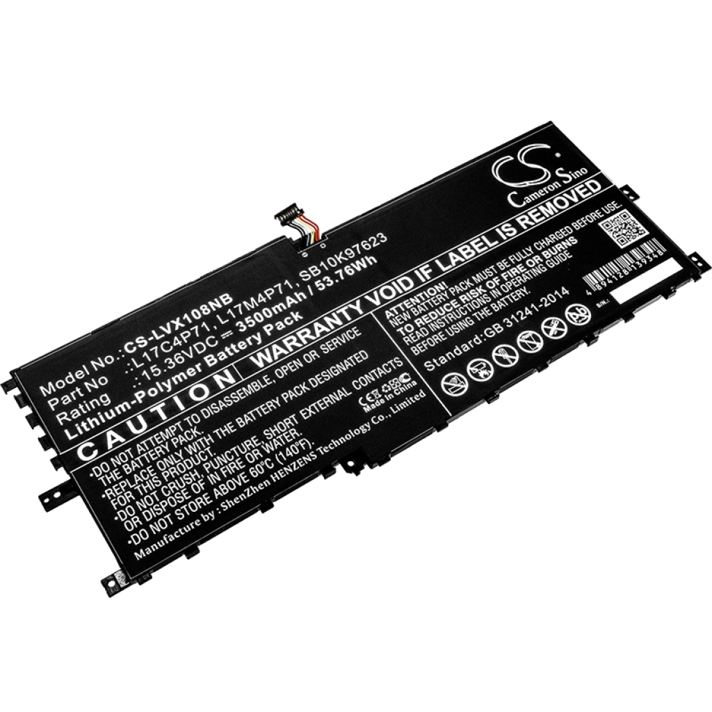 Batería para portátil Lenovo CS-LVX108NB