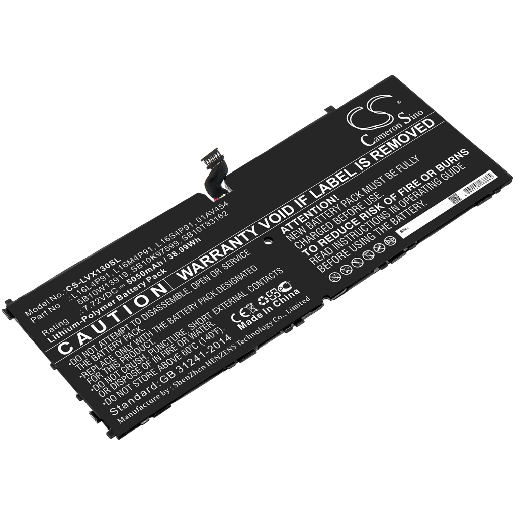 Batería de la tableta Lenovo CS-LVX130SL