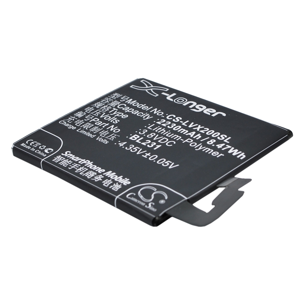 Batería del teléfono móvil Lenovo CS-LVX200SL