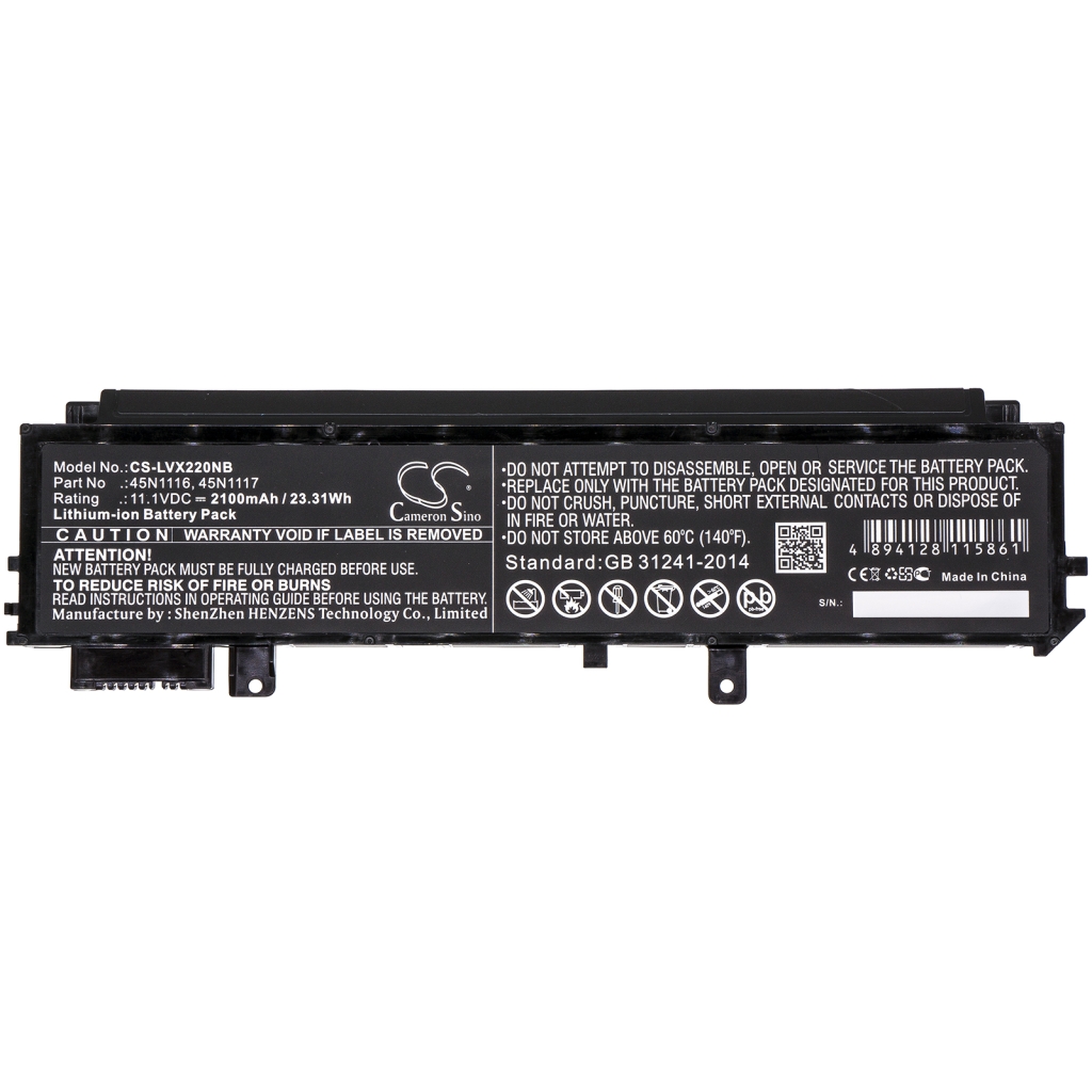 Batería para portátil Lenovo CS-LVX220NB