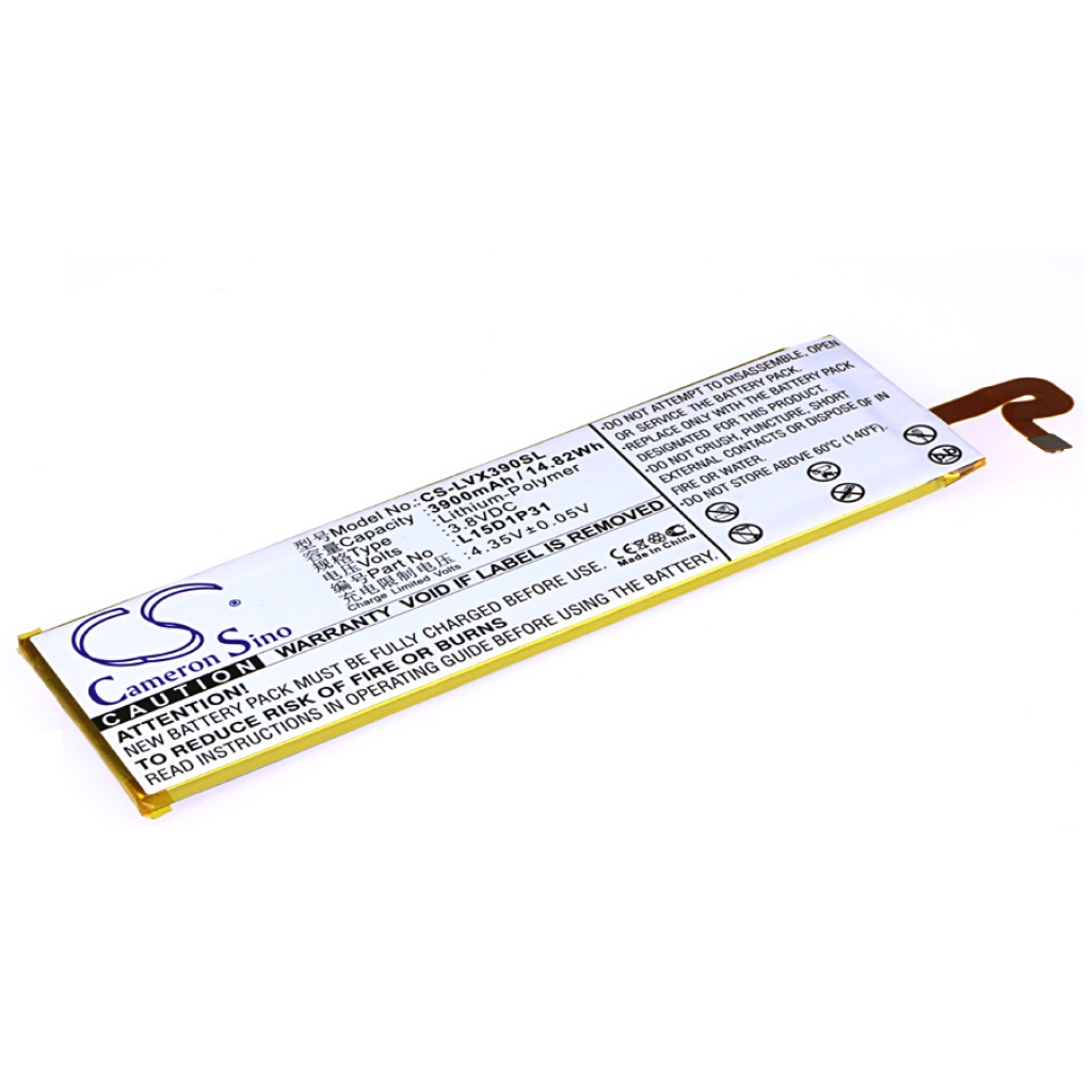 Batería de la tableta Lenovo CS-LVX390SL