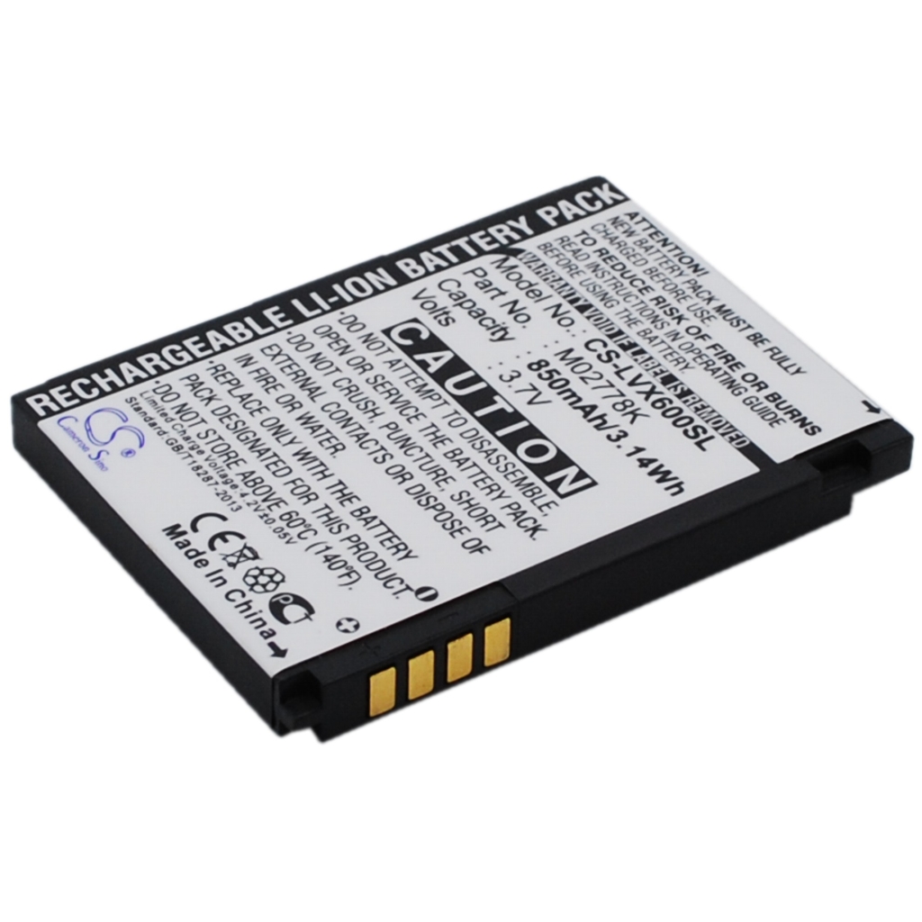 Batería del teléfono móvil Sprint Lotus LX600