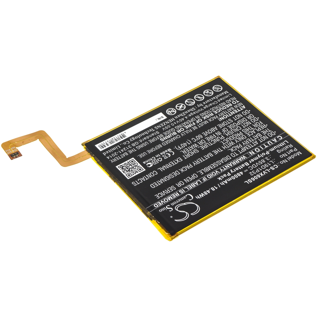 Batería de la tableta Lenovo CS-LVX606SL