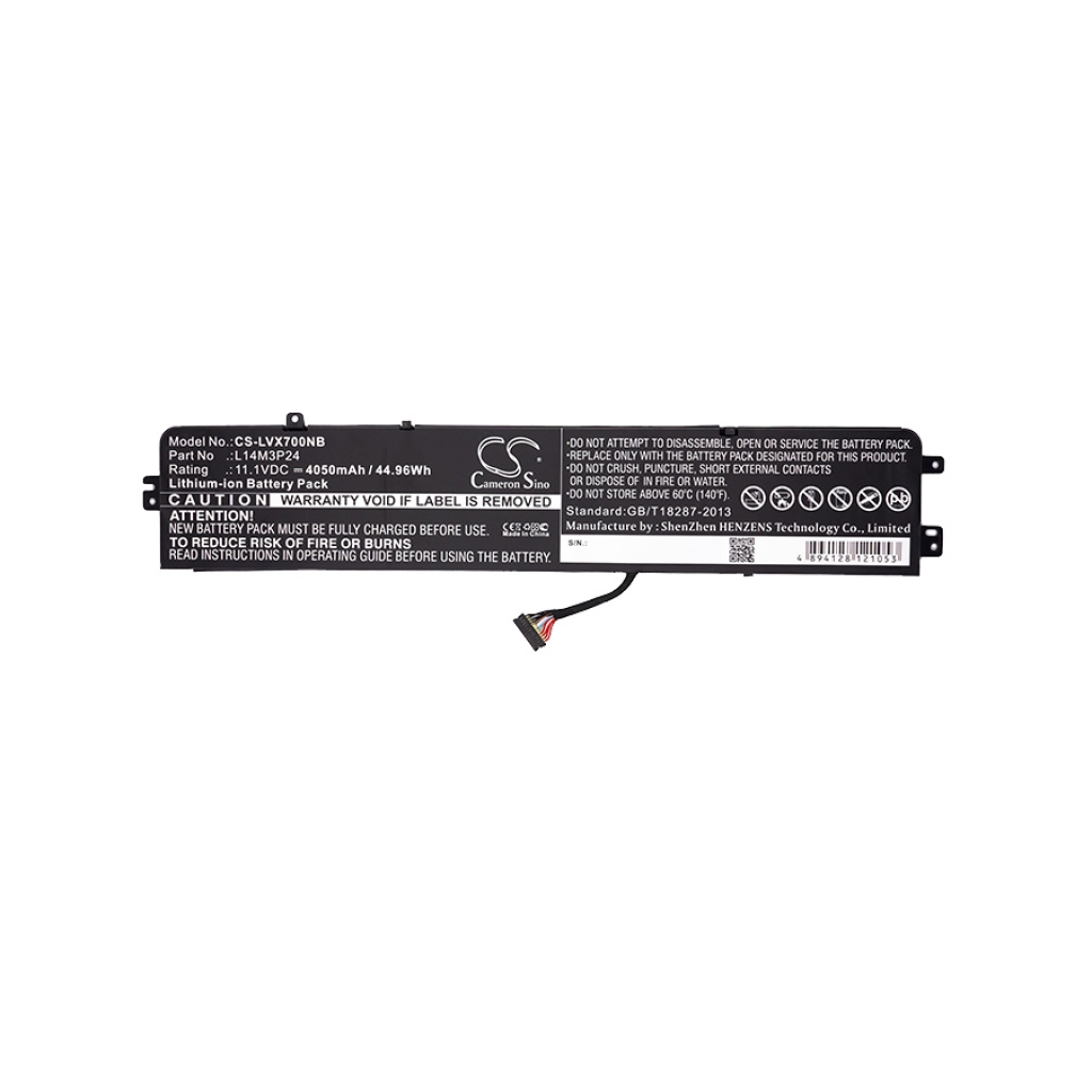 Batería para portátil Lenovo CS-LVX700NB