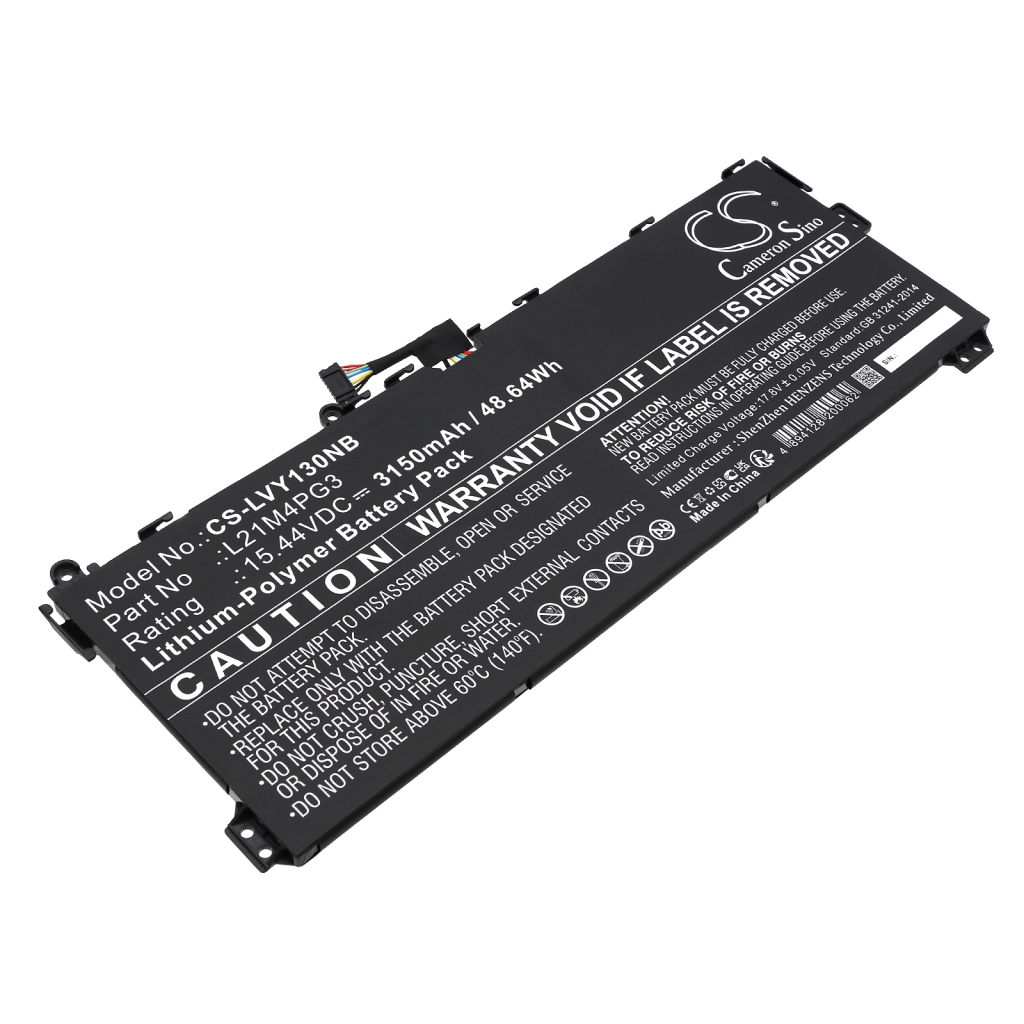 Batería para portátil Lenovo CS-LVY130NB