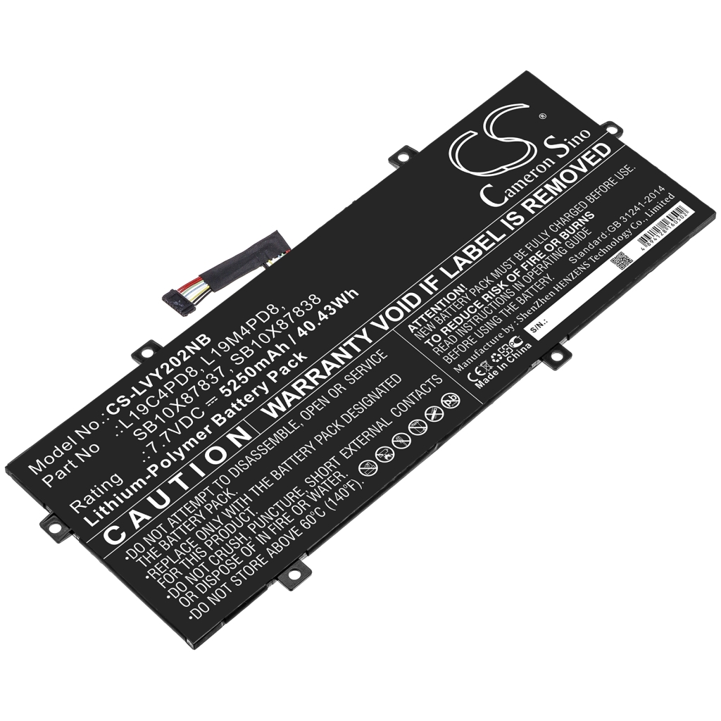 Batería para portátil Lenovo CS-LVY202NB